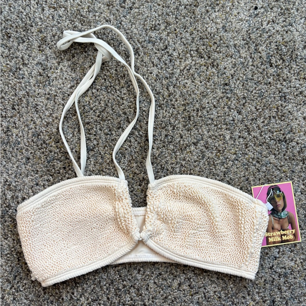 White Bikini top